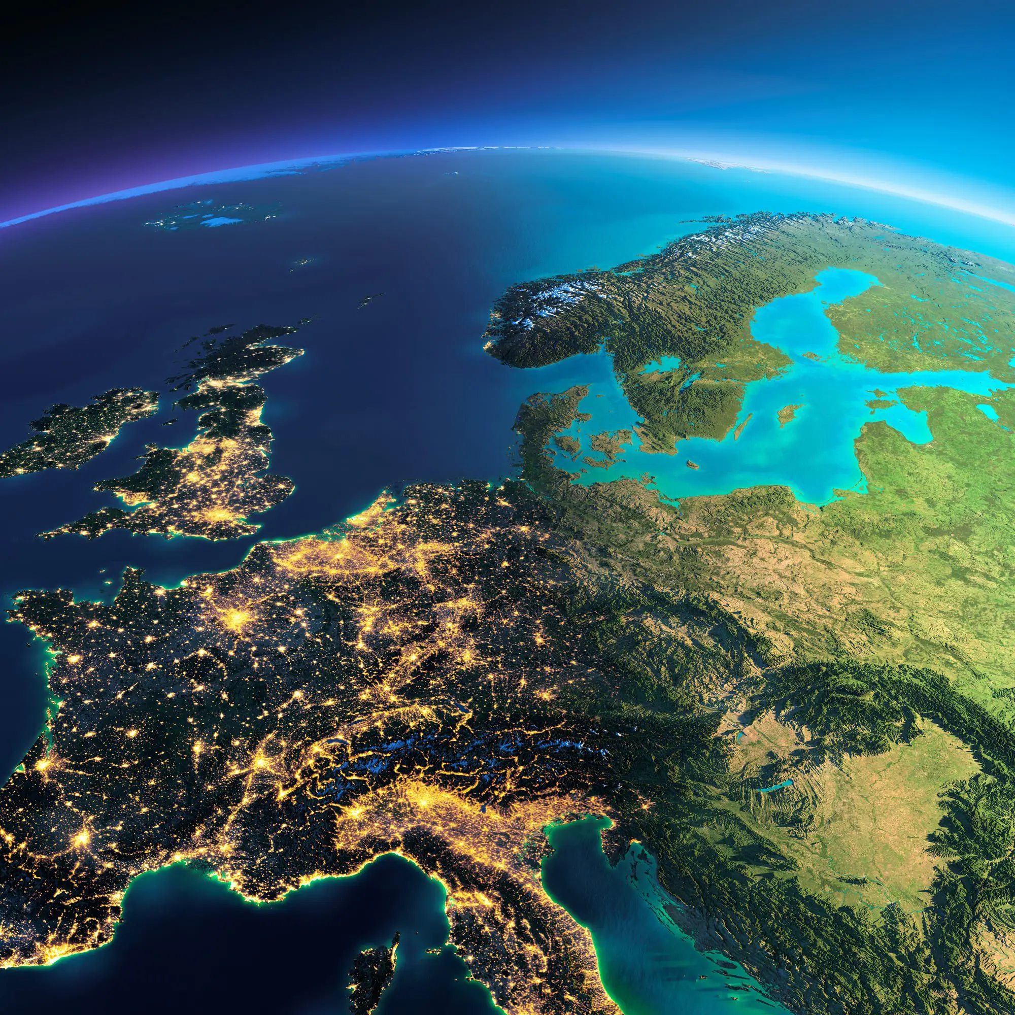 central europe on map-min