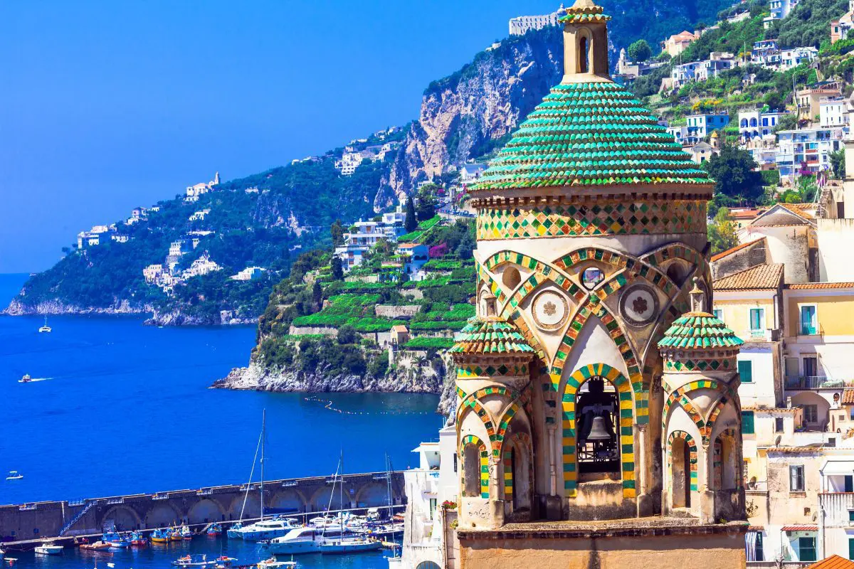 Amalfi town in Italy