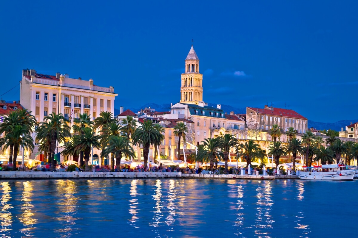 The beautiful city of Split